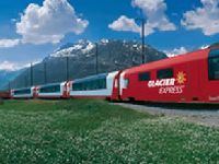 スイスの列車